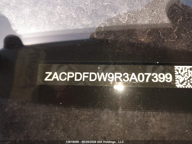 12618008 :رقم المزاد ، ZACPDFDW9R3A07399 vin ، 2024 Dodge Hornet R/t Plus مزاد بيع