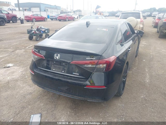 2025 Honda Civic Sport Hybrid/sport Touring Hybrid მანქანა იყიდება აუქციონზე, vin: 2HGFE4F89SH014639, აუქციონის ნომერი: 12618016