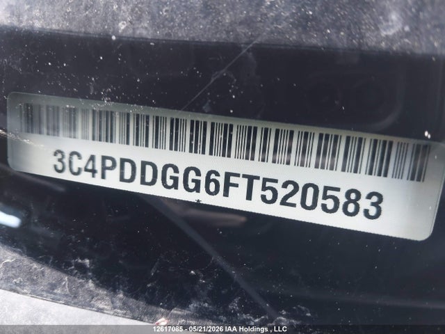 Продаж на аукціоні авто 2015 Dodge Journey Crossroad, vin: 3C4PDDGG6FT520583, номер лоту: 12617085