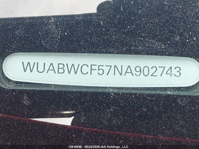 Auction sale of the 2022 Audi Rs 5 2.9, vin: WUABWCF57NA902743, lot number: 12618046