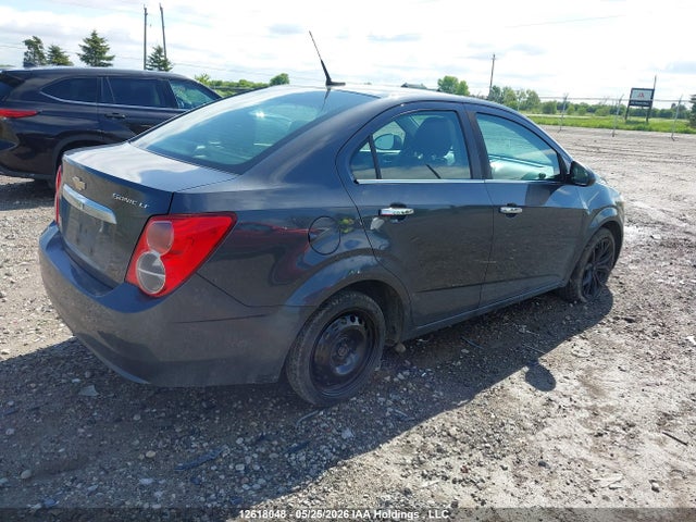 Продажа на аукционе авто 2013 Chevrolet Sonic Lt, vin: 1G1JC5EH9D4244826, номер лота: 12618048
