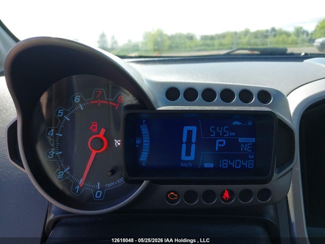 Продажа на аукционе авто 2013 Chevrolet Sonic Lt, vin: 1G1JC5EH9D4244826, номер лота: 12618048