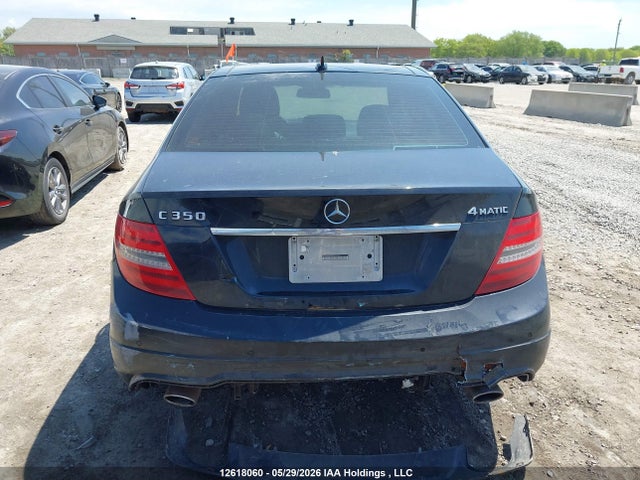12618060 :رقم المزاد ، WDDGF8JB8DA751252 vin ، 2013 Mercedes-benz C 350 4matic مزاد بيع