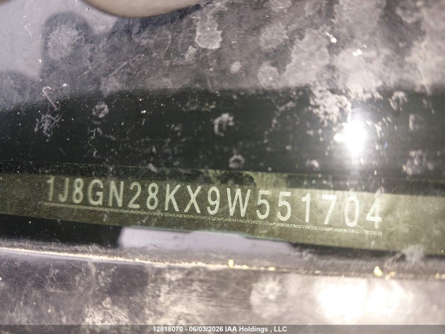 12618070 :رقم المزاد ، 1J8GN28KX9W551704 vin ، 2009 Jeep Liberty Sport مزاد بيع