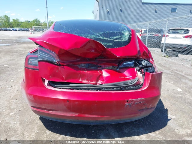 12618072 :رقم المزاد ، 5YJ3E1EBXKF366163 vin ، 2019 Tesla Model 3 Long Range/performance مزاد بيع