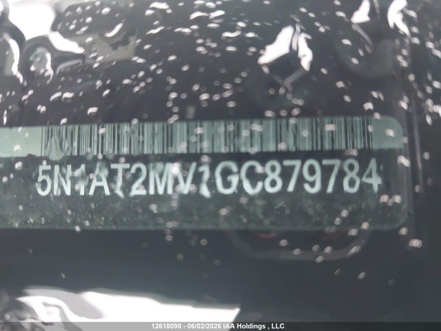Aukcja sprzedaży 2016 Nissan Rogue S/sl/sv, vin: 5N1AT2MV1GC879784, numer aukcji: 12618098