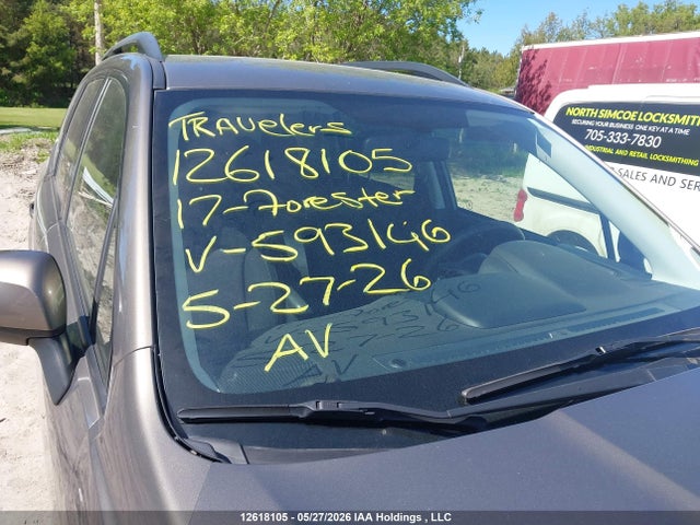 Продажа на аукционе авто 2017 Subaru Forester 2.5i Convenience, vin: JF2SJEDC1HH593146, номер лота: 12618105