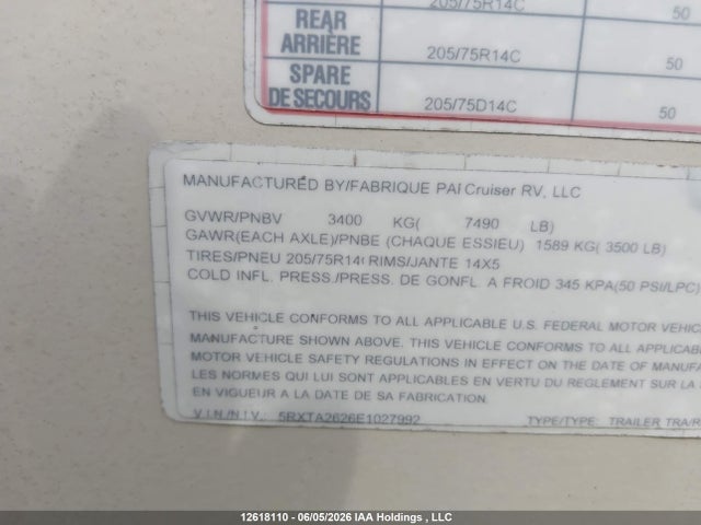 Продаж на аукціоні авто 2014 Cruiser , vin: 5RXTA2626E1027992, номер лоту: 12618110