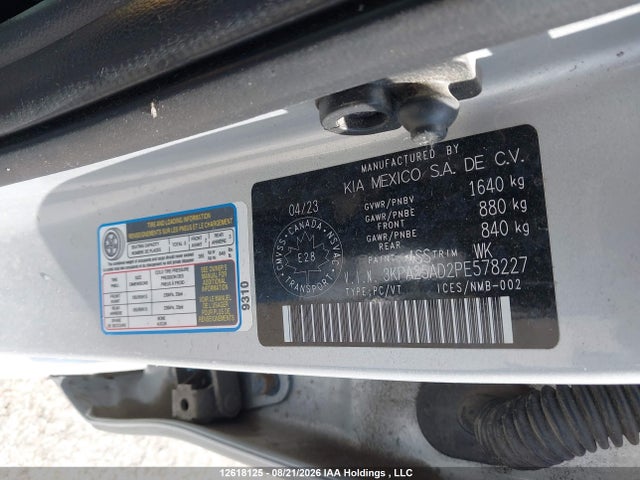 KIA Rio 2023 3KPA25AD2PE578227 Image 19