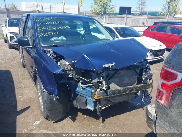 2017 Dodge Grand Caravan Se მანქანა იყიდება აუქციონზე, vin: 2C4RDGBG1HR651220, აუქციონის ნომერი: 12618139