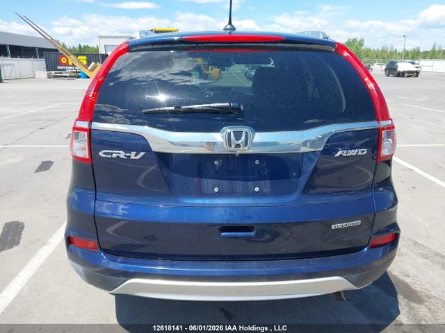 Продажа на аукционе авто 2015 Honda Cr-v Touring, vin: 5J6RM4H94FL802283, номер лота: 12618141