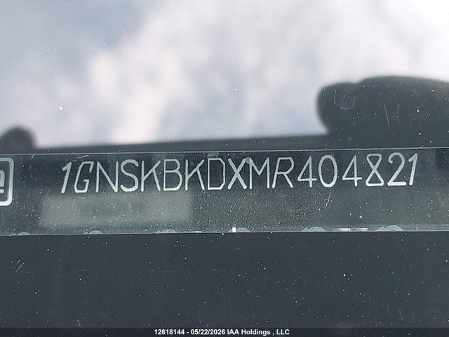 2021 Chevrolet Suburban Ls მანქანა იყიდება აუქციონზე, vin: 1GNSKBKDXMR404821, აუქციონის ნომერი: 12618144