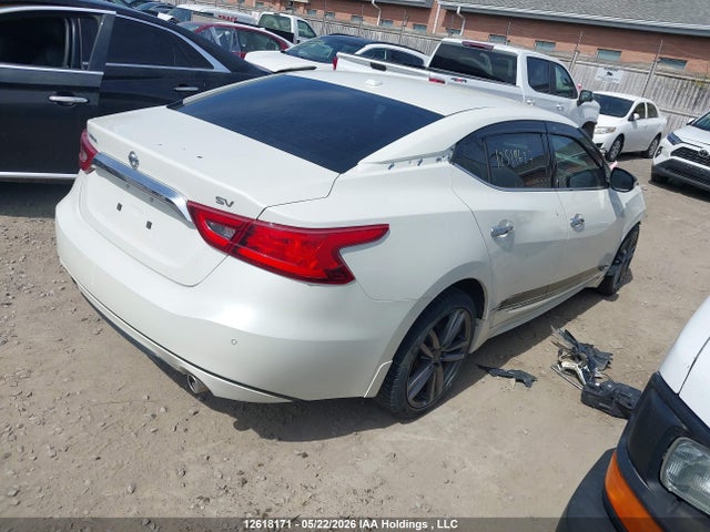 12618171 :رقم المزاد ، 1N4AA6AP2GC383955 vin ، 2016 Nissan Maxima Platinum/sl/sr/sv مزاد بيع