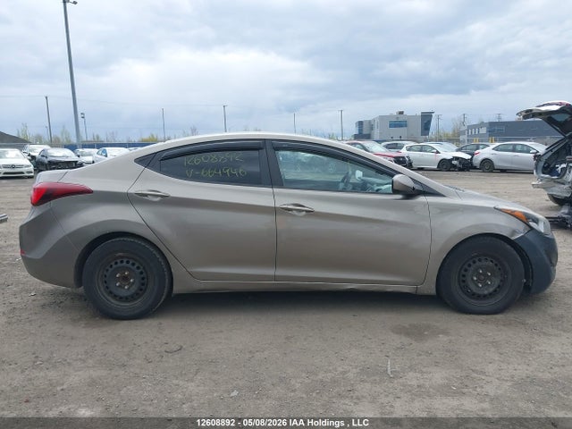 2016 Hyundai Elantra L+ მანქანა იყიდება აუქციონზე, vin: 5NPDH4AE1GH664946, აუქციონის ნომერი: 12608892