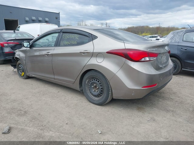 2016 Hyundai Elantra L+ მანქანა იყიდება აუქციონზე, vin: 5NPDH4AE1GH664946, აუქციონის ნომერი: 12608892