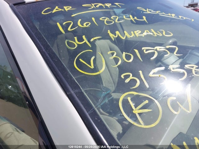 Aukcja sprzedaży 2004 Nissan Murano Sl, vin: JN8AZ08W54W301552, numer aukcji: 12618244