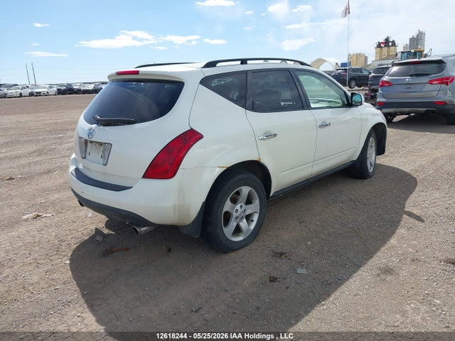 Aukcja sprzedaży 2004 Nissan Murano Sl, vin: JN8AZ08W54W301552, numer aukcji: 12618244