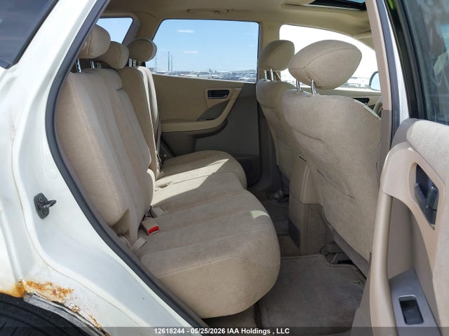 Aukcja sprzedaży 2004 Nissan Murano Sl, vin: JN8AZ08W54W301552, numer aukcji: 12618244