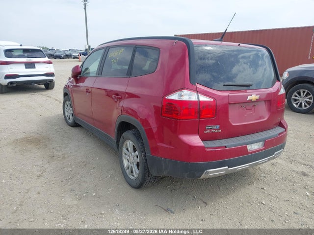 Aukcja sprzedaży 2012 Chevrolet Orlando Lt, vin: KL77P2EM2CK527027, numer aukcji: 12618249