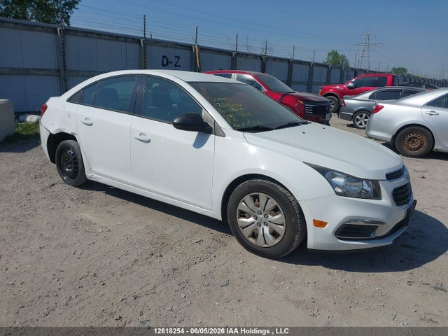 12618254 :رقم المزاد ، 1G1PL5SH8G7136313 vin ، 2016 Chevrolet Cruze Limited 2ls مزاد بيع