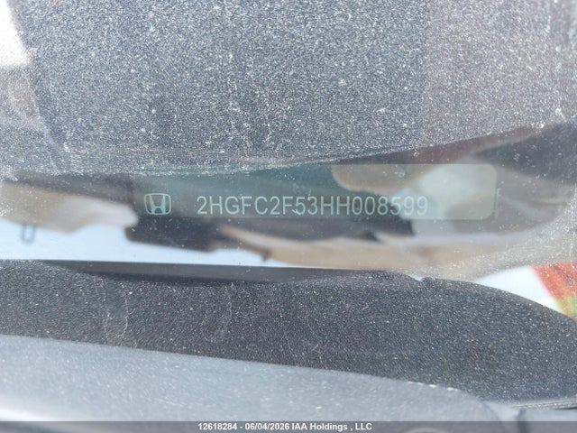 Aukcja sprzedaży 2017 Honda Civic Lx, vin: 2HGFC2F53HH008599, numer aukcji: 12618284