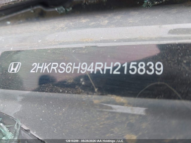 2024 Honda Cr-v Sport Touring მანქანა იყიდება აუქციონზე, vin: 2HKRS6H94RH215839, აუქციონის ნომერი: 12618289