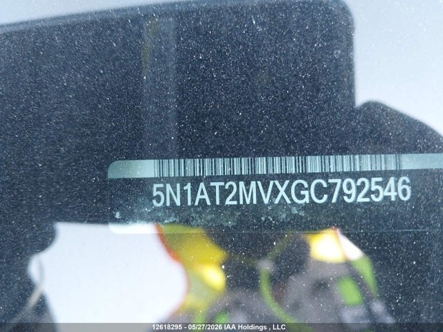 Продаж на аукціоні авто 2016 Nissan Rogue S/sl Premium/sv, vin: 5N1AT2MVXGC792546, номер лоту: 12618295