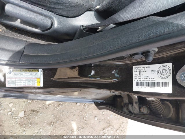 12618309 :رقم المزاد ، 2HGFB2F56DH029041 vin ، 2013 Honda Civic Ex 4dr مزاد بيع