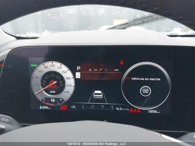 12618312 :رقم المزاد ، KNDCT3L10T5146271 vin ، 2026 Kia Niro Ev Wave/wave W/snow White Pearl   Grey Exterior مزاد بيع