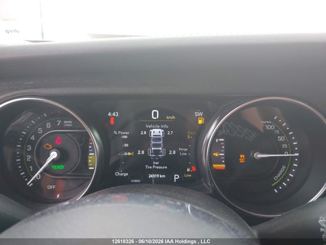 12618326 :رقم المزاد ، 1C4JJXP68PW670097 vin ، 2023 Jeep Wrangler 4xe Unlimited Sahara مزاد بيع