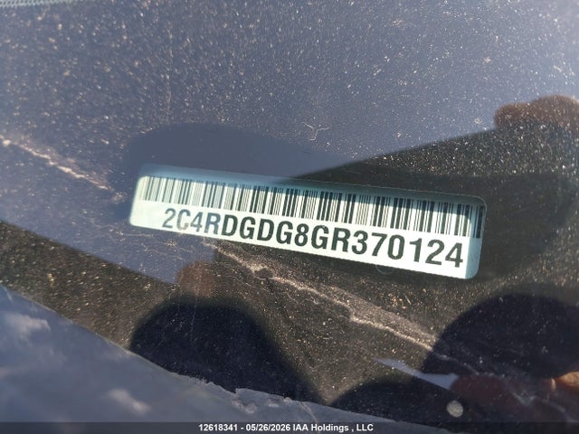 Dodge Grand Caravan Crew 2016 2C4RDGDG8GR370124 Image 17
