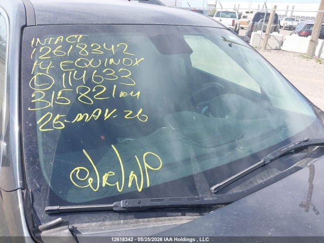 12618342 :رقم المزاد ، 2GNFLFEK9E6114633 vin ، 2014 Chevrolet Equinox Lt مزاد بيع