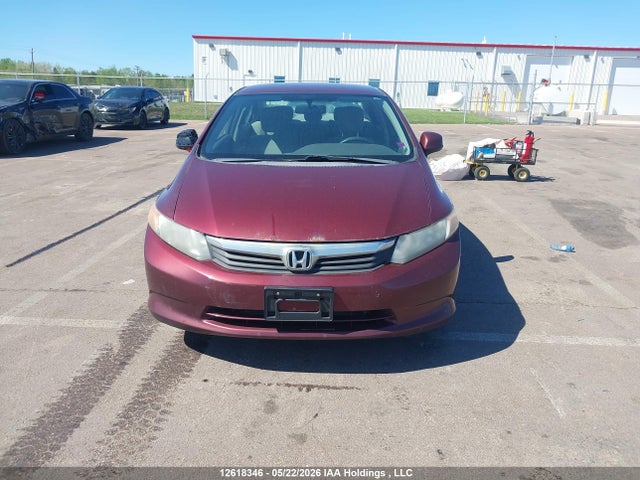 Aukcja sprzedaży 2012 Honda Civic Lx, vin: 2HGFB2F46CH055421, numer aukcji: 12618346