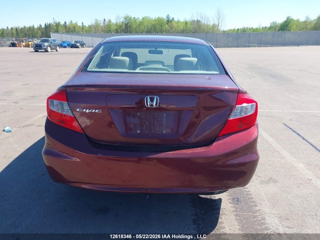 Aukcja sprzedaży 2012 Honda Civic Lx, vin: 2HGFB2F46CH055421, numer aukcji: 12618346