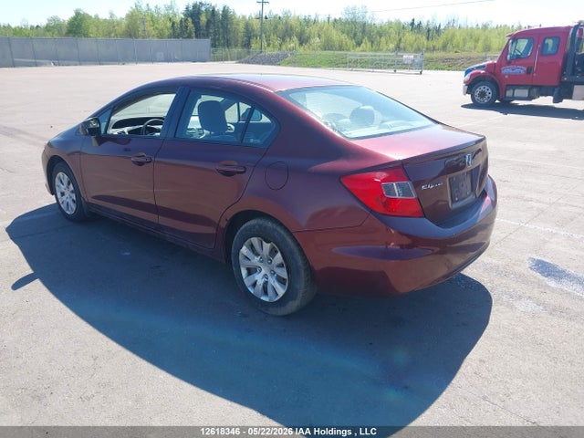 Aukcja sprzedaży 2012 Honda Civic Lx, vin: 2HGFB2F46CH055421, numer aukcji: 12618346
