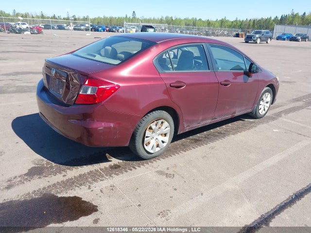Aukcja sprzedaży 2012 Honda Civic Lx, vin: 2HGFB2F46CH055421, numer aukcji: 12618346