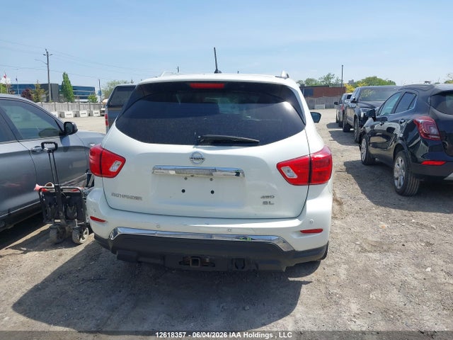 2018 Nissan Pathfinder Midnight Edition/platinum/s/sl Premium/sv Tech მანქანა იყიდება აუქციონზე, vin: 5N1DR2MMXJC646092, აუქციონის ნომერი: 12618357