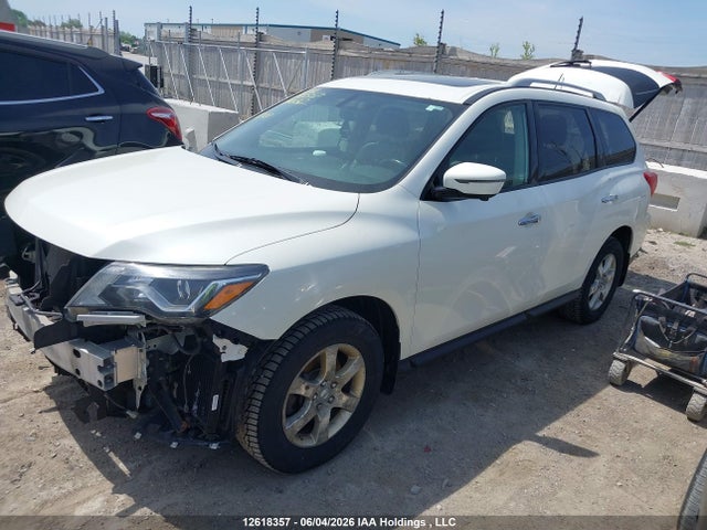 2018 Nissan Pathfinder Midnight Edition/platinum/s/sl Premium/sv Tech მანქანა იყიდება აუქციონზე, vin: 5N1DR2MMXJC646092, აუქციონის ნომერი: 12618357