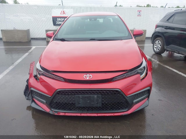 2020 Toyota Corolla Se/xse მანქანა იყიდება აუქციონზე, vin: 5YFB4RBE1LP015207, აუქციონის ნომერი: 12618362