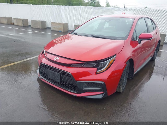 2020 Toyota Corolla Se/xse მანქანა იყიდება აუქციონზე, vin: 5YFB4RBE1LP015207, აუქციონის ნომერი: 12618362