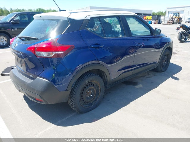 12618376 :رقم المزاد ، 3N1CP5CU1KL545461 vin ، 2019 Nissan Kicks S/sr/sv مزاد بيع