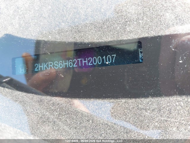 12618405 :رقم المزاد ، 2HKRS6H62TH200107 vin ، 2026 Honda Cr-v Hybrid مزاد بيع