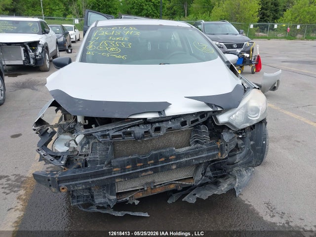 12618413 :رقم المزاد ، KNAFK4A66E5153553 vin ، 2014 Kia Forte 1.8l Lx/1.8l Lx+/1.8l Se مزاد بيع