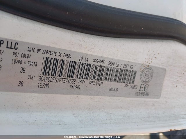 3C4PDDFG7FT574539 Dodge Journey R/t