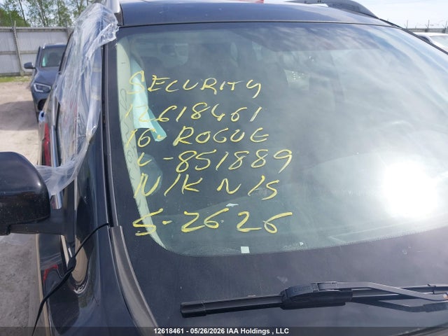 5N1AT2MV7GC851889 Nissan Rogue S/sl Premium/sv