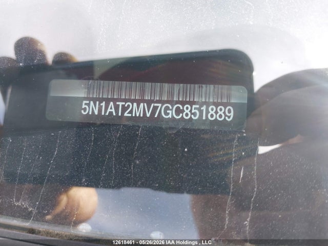 5N1AT2MV7GC851889 Nissan Rogue S/sl Premium/sv