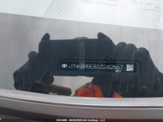 JTNK4MBE8S3242867 Toyota Corolla N
