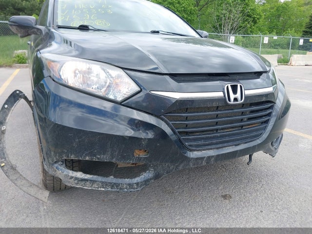 2017 Honda Hr-v Ex მანქანა იყიდება აუქციონზე, vin: 3CZRU6H56HM105353, აუქციონის ნომერი: 12618471