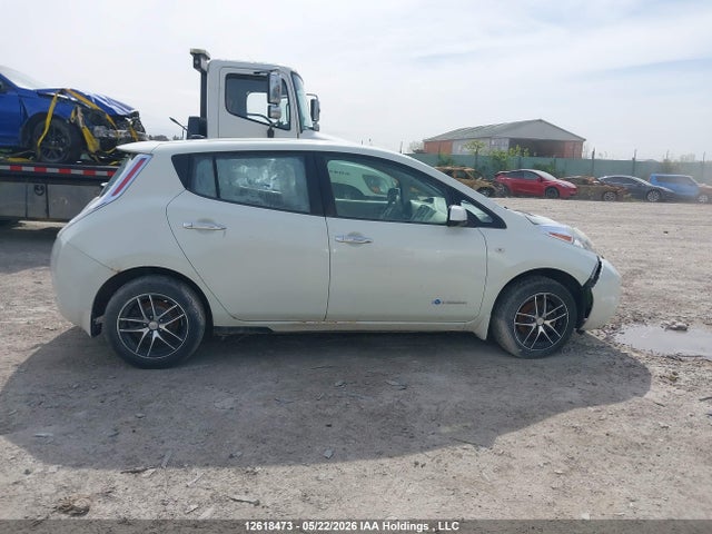 12618473 :رقم المزاد ، JN1AZ0CP3BT003434 vin ، 2011 Nissan Leaf Sl مزاد بيع