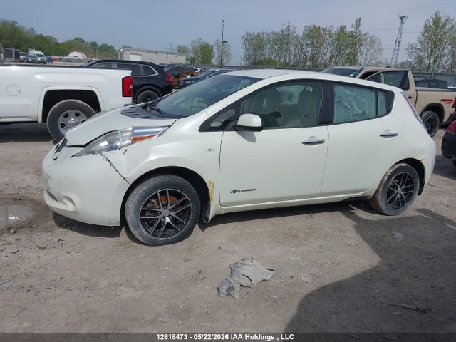12618473 :رقم المزاد ، JN1AZ0CP3BT003434 vin ، 2011 Nissan Leaf Sl مزاد بيع